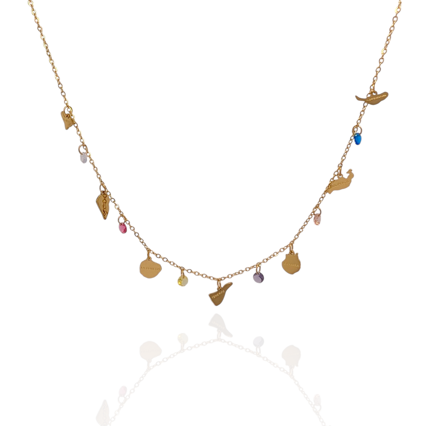 collar con islas canarias