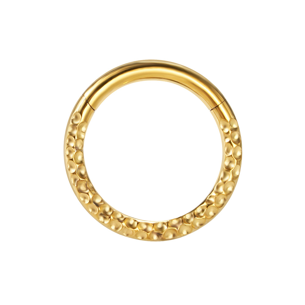 Titanium Hoop Piercing