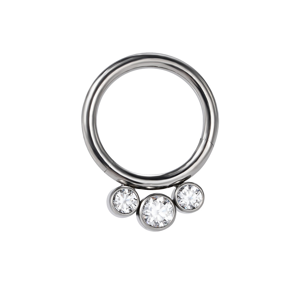 Titanium Hoop Piercing