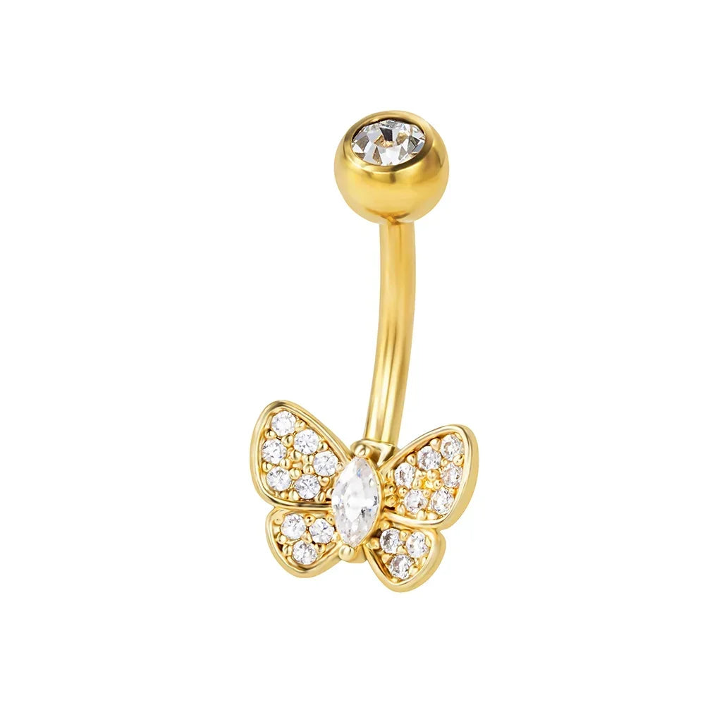 316L Surgical Steel Belly Button Piercing