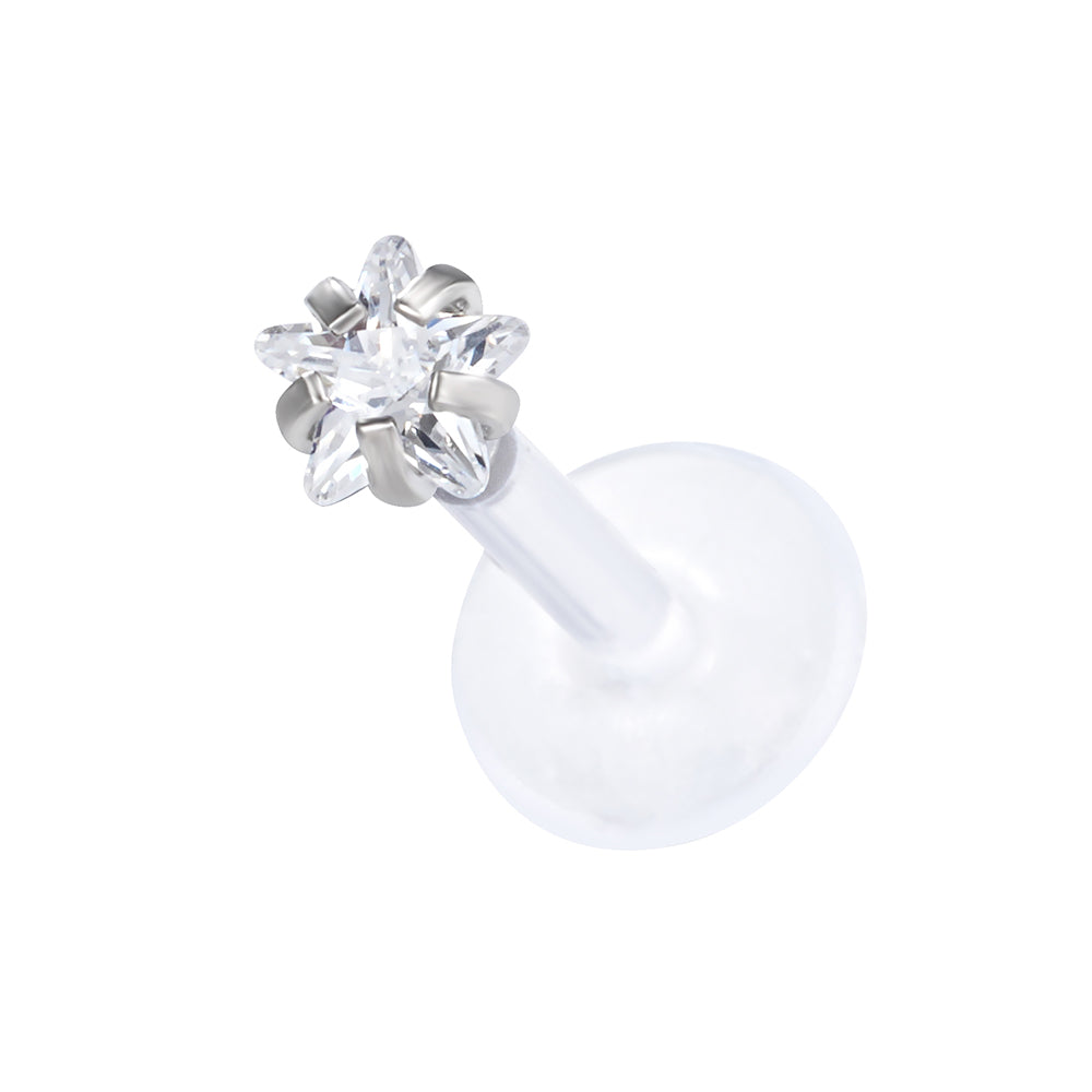 Threaded Labret Piercing