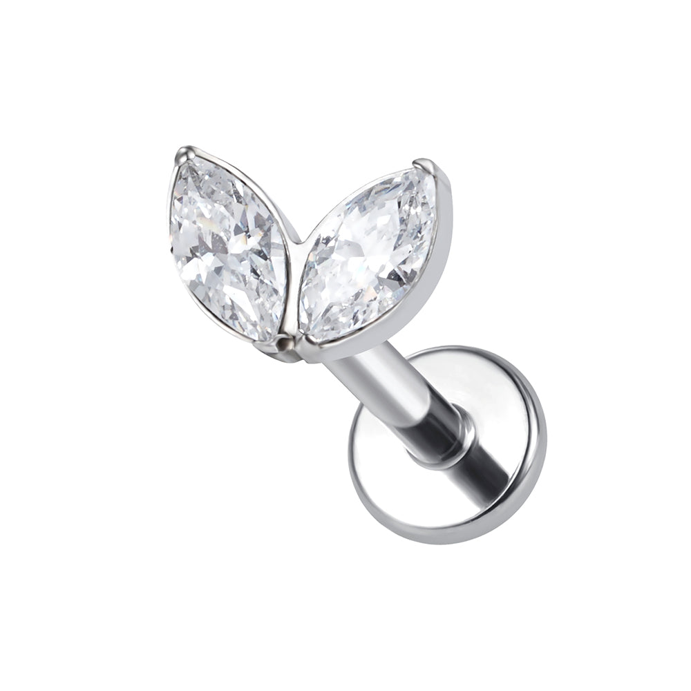 Threaded Labret Piercing