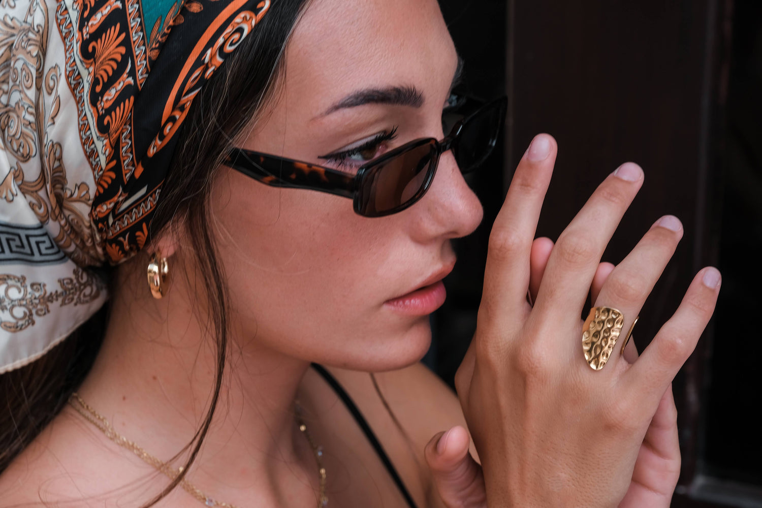 square aros earrings waterproof ailana jewelry