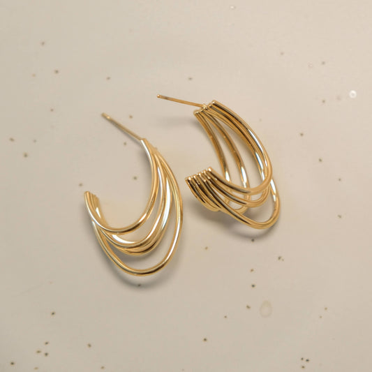 waterproof small earring aros ailana jewelry