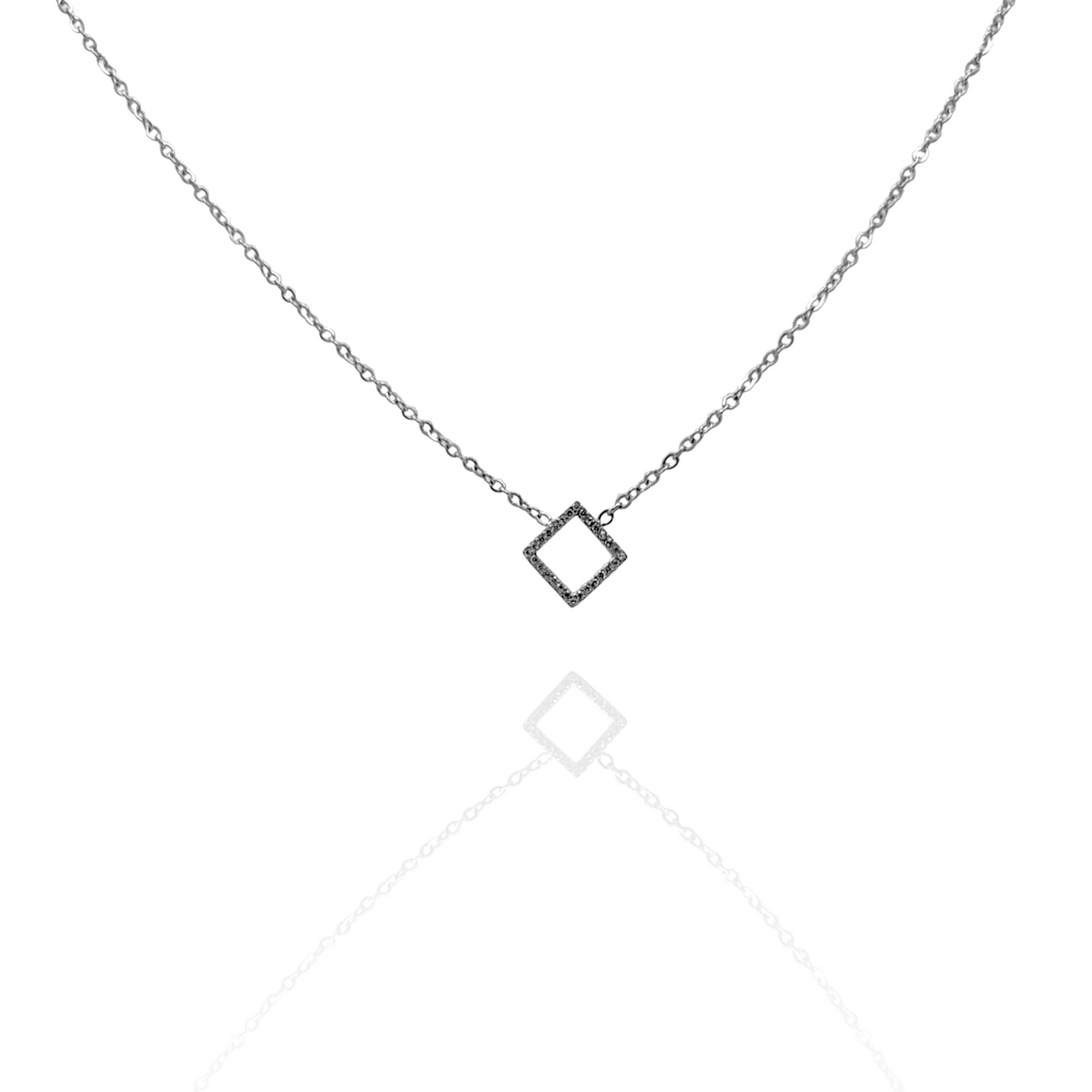 Mini Square Necklace