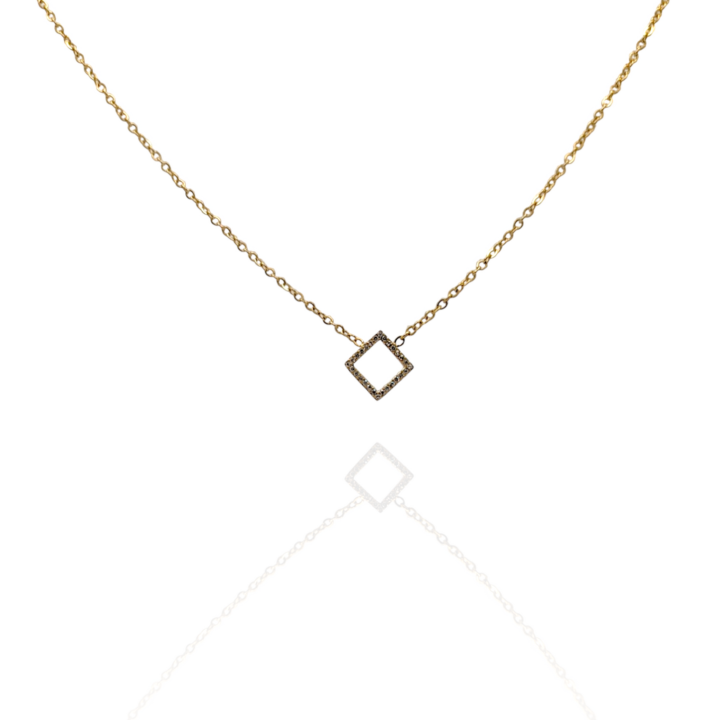 Mini Square Necklace