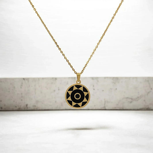 Colgante Pintadera Canaria - AILANA JEWELRY