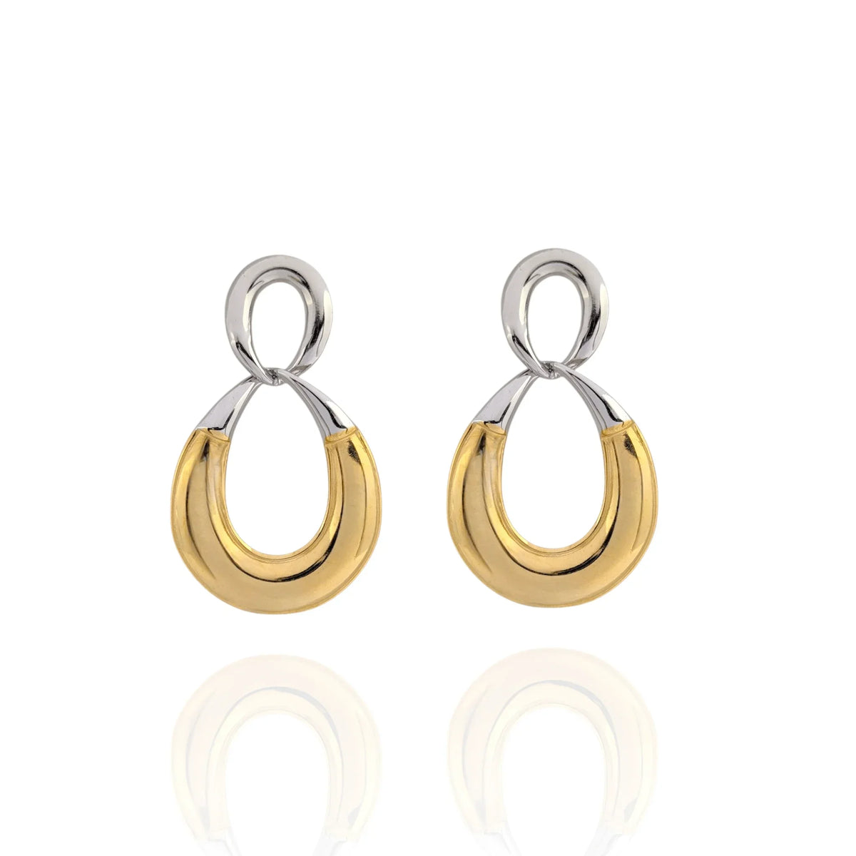 Infinito Duo Earrings - AILANA JEWELRY