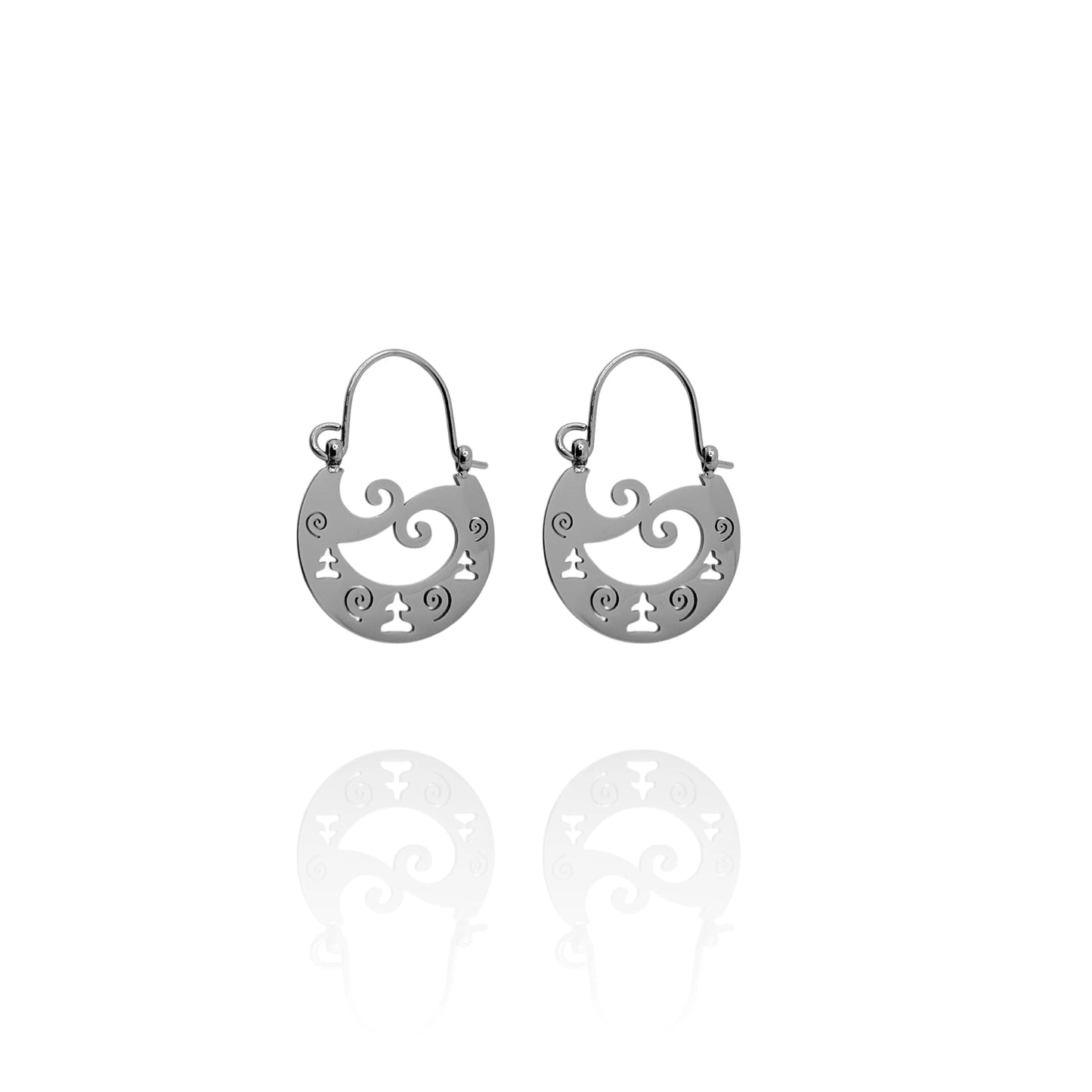 Pendientes Pintadera Ídolo de Tara - AILANA JEWELRY