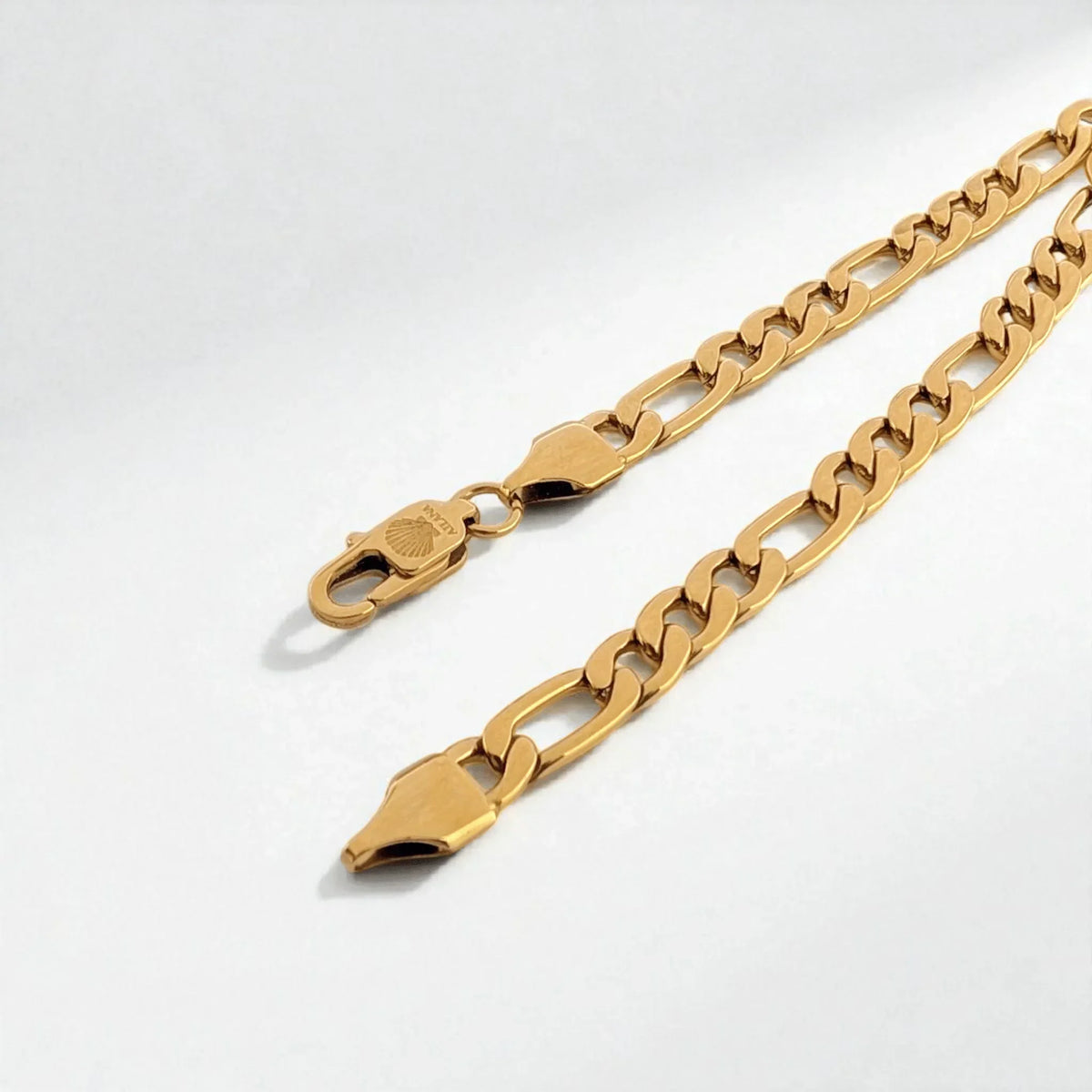 Pulsera de cadena con eslabones de 5 mm dorado - AILANA JEWELRY