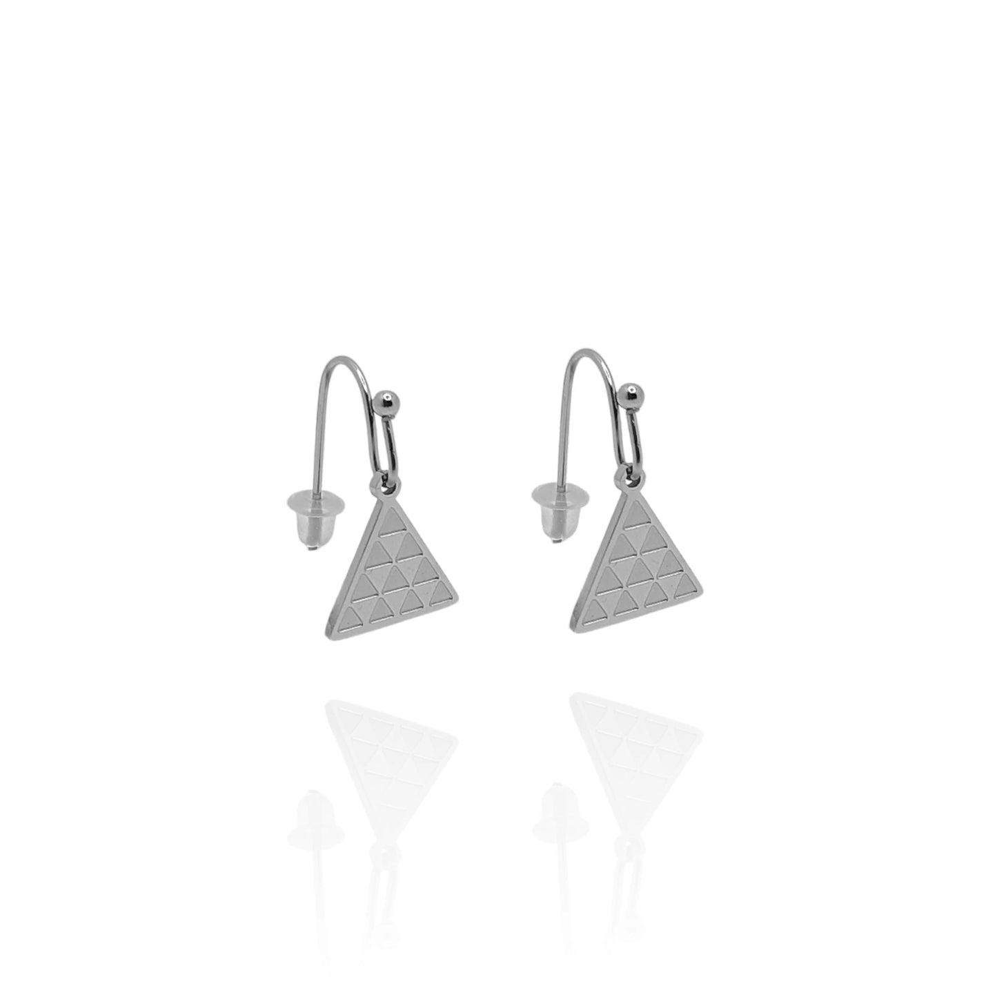 Pendientes Pintadera Triangular Gran Canaria