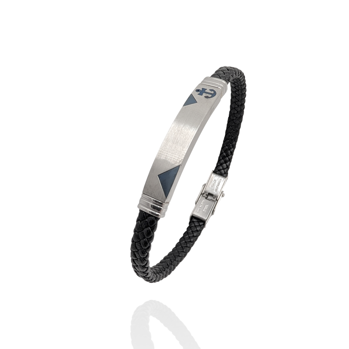 Pulsera fina con ancla