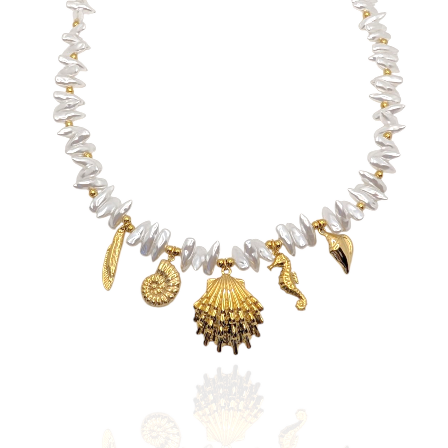 Ariel Necklace (Pearls)