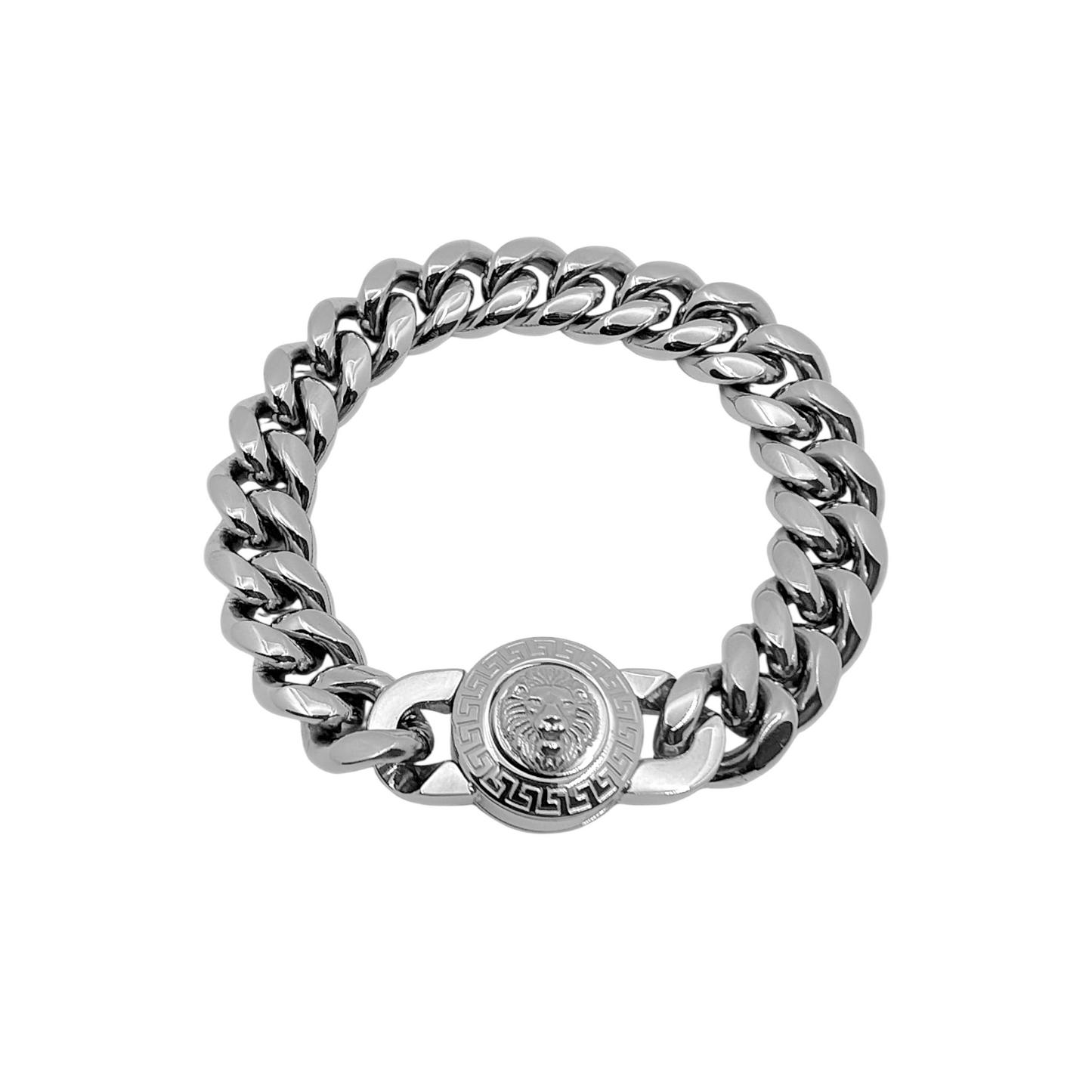 Pulsera Leon de cadena de 12 mm