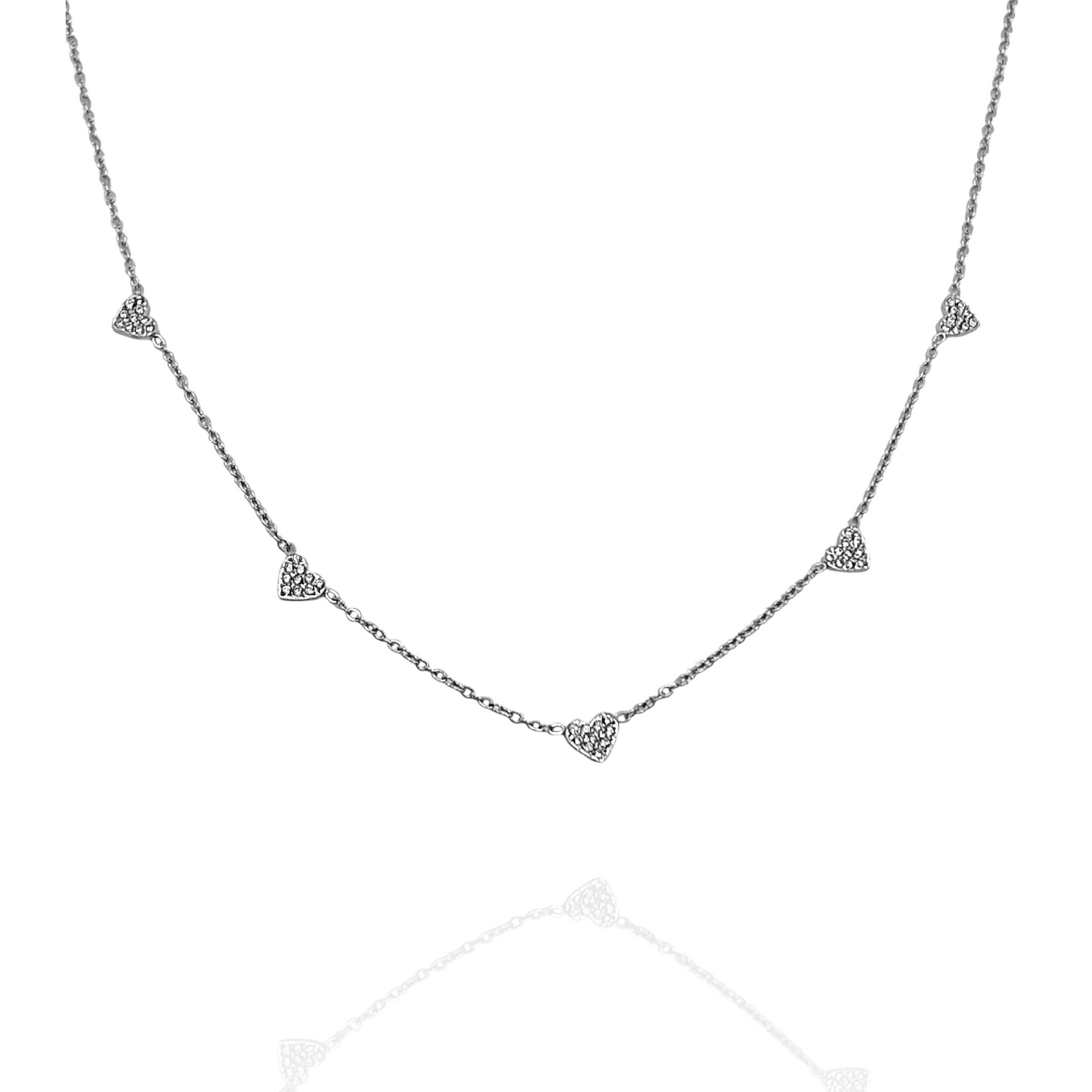 Colgante choker Corazón