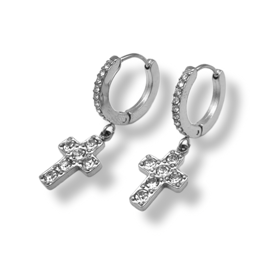 Cross hope Earrings