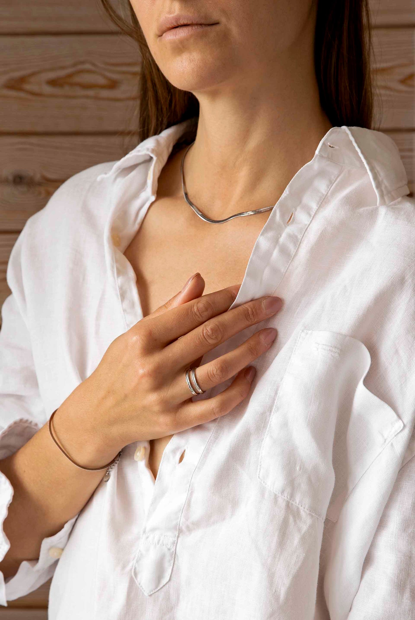 Python Necklace (Silver)