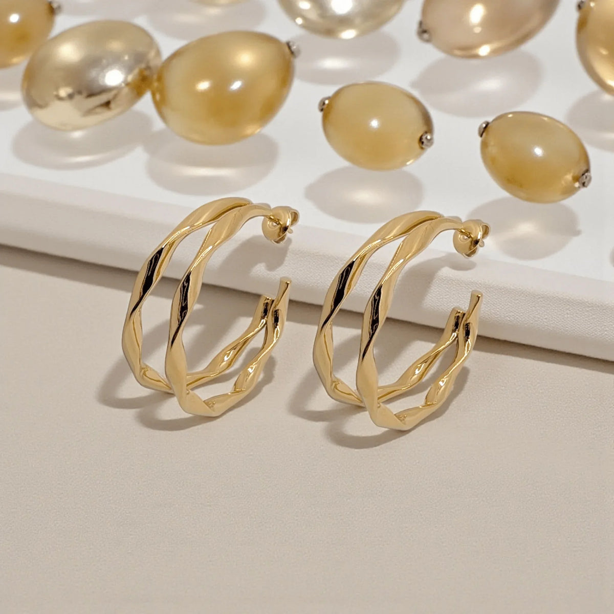 Pendientes Aros Grandes - AILANA JEWELRY