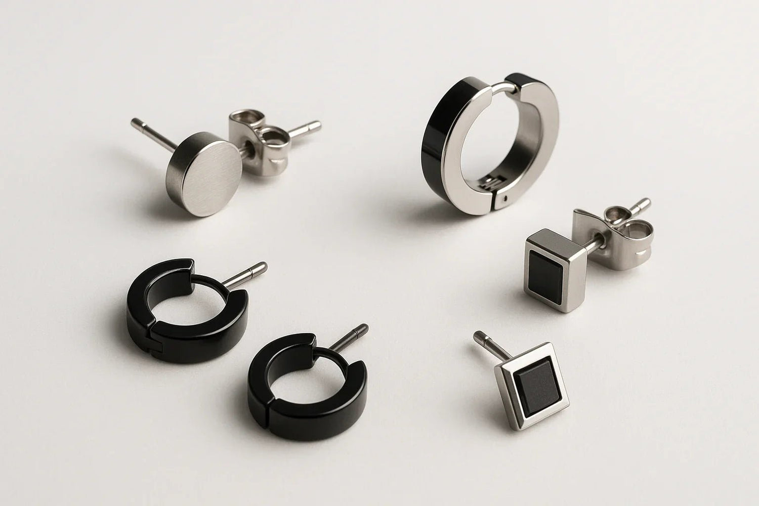 Orecchini per uomo