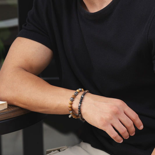 Retro Agate Bracelet