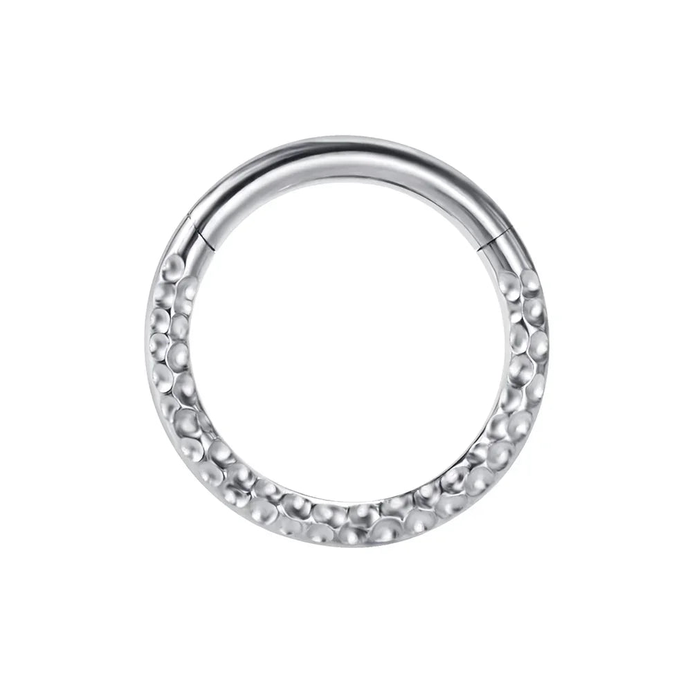 Titanium Hoop Piercing