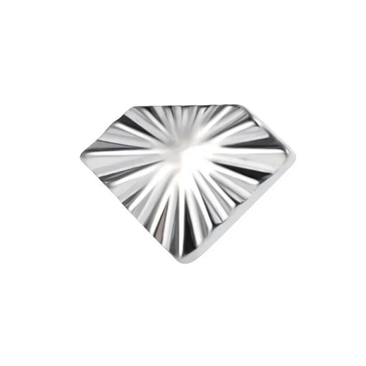 Titanium Ridged Diamond Internally Threaded Top