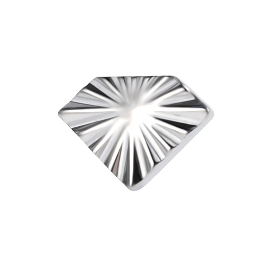 Titanium Ridged Diamond Internally Threaded Top