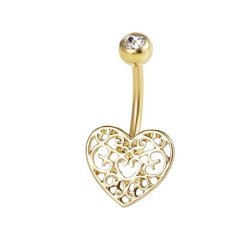 316L Surgical Steel Belly Button Piercing