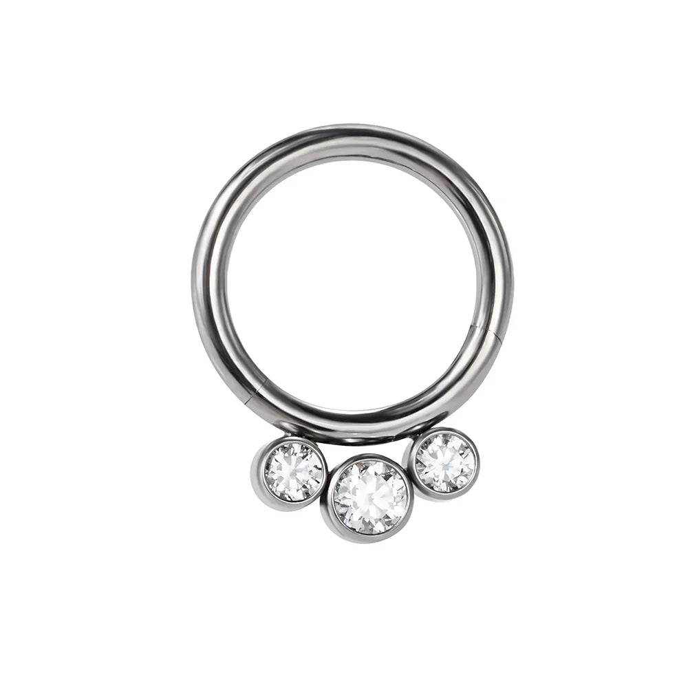 Titanium Hoop Piercing