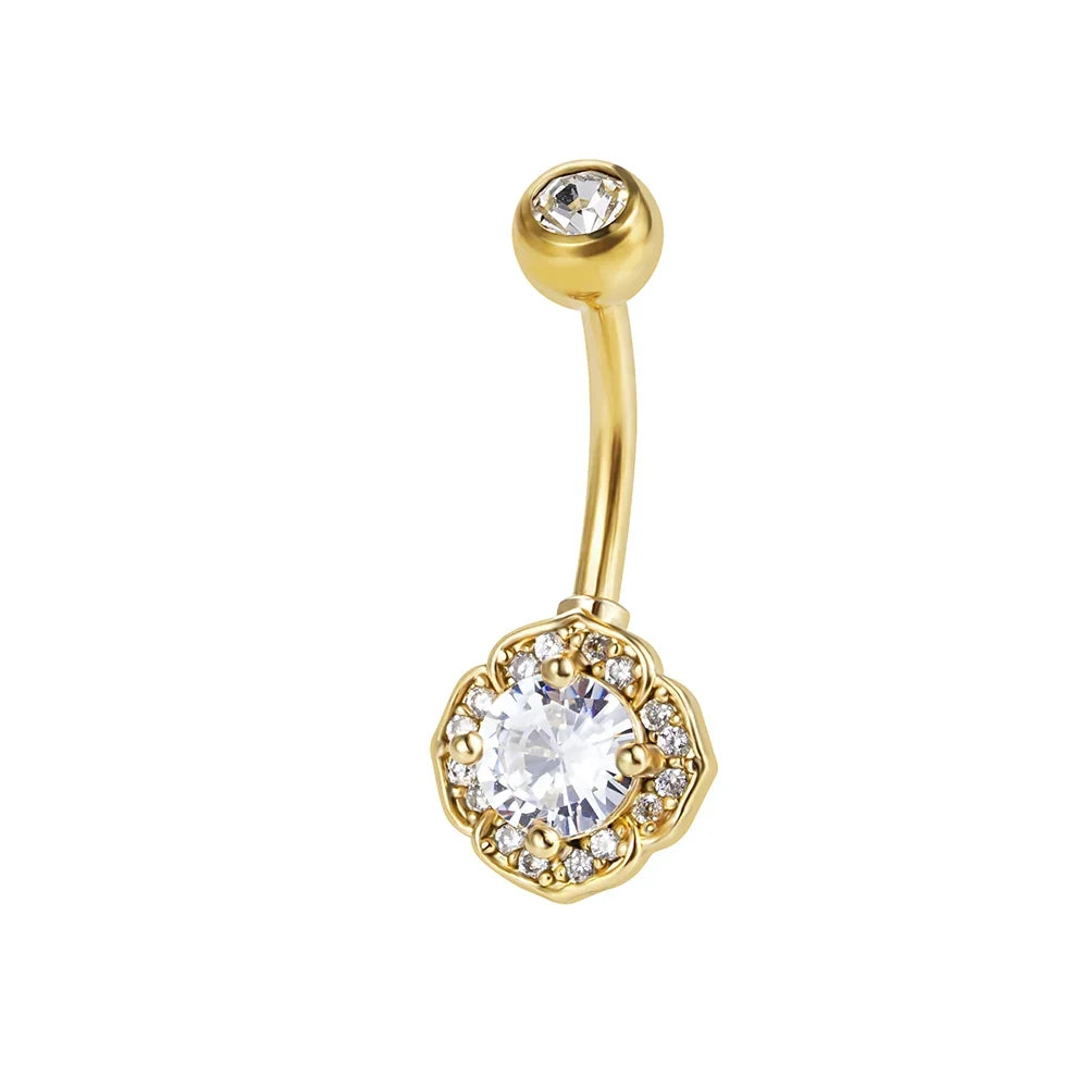 316L Surgical Steel Belly Button Piercing