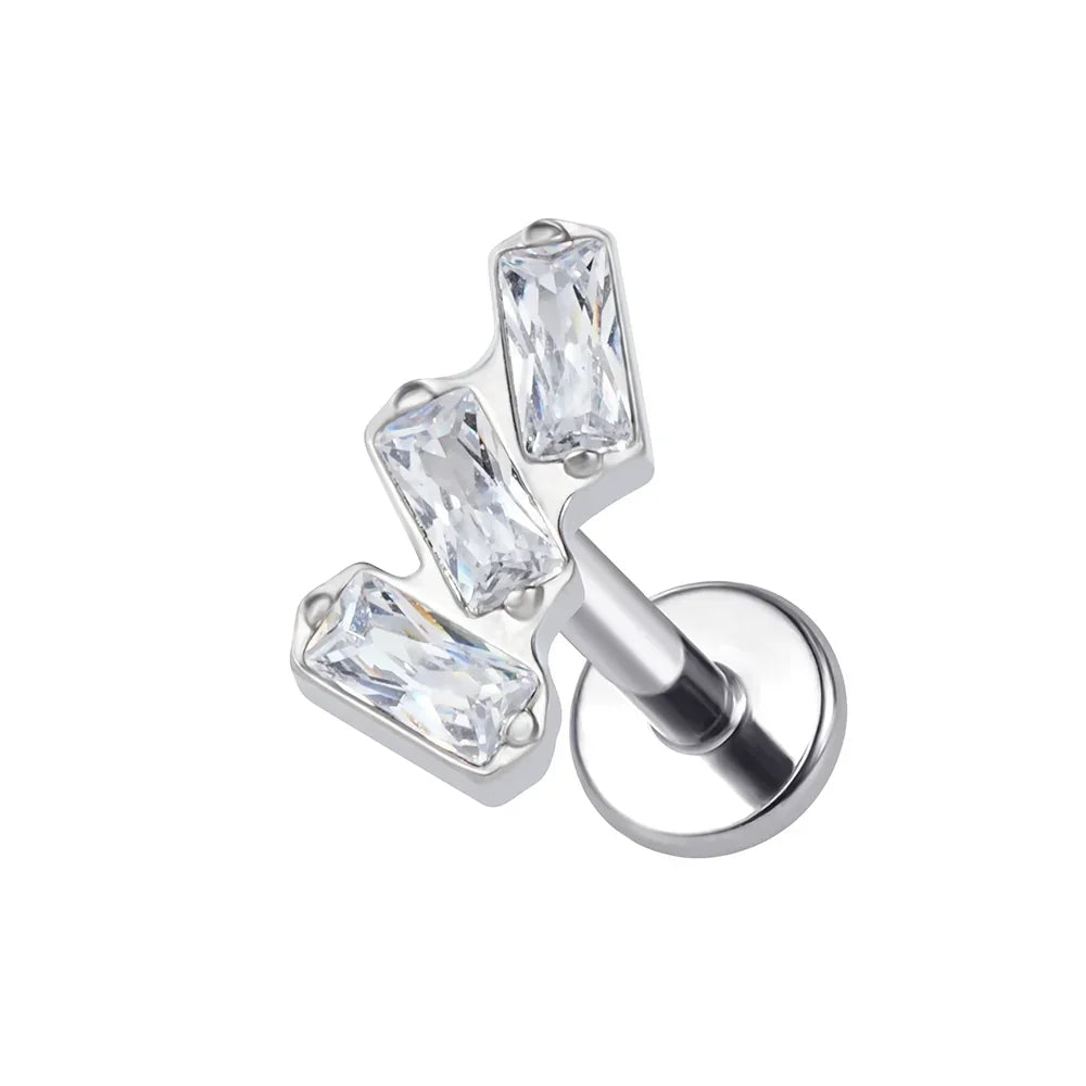 Threaded Labret Piercing