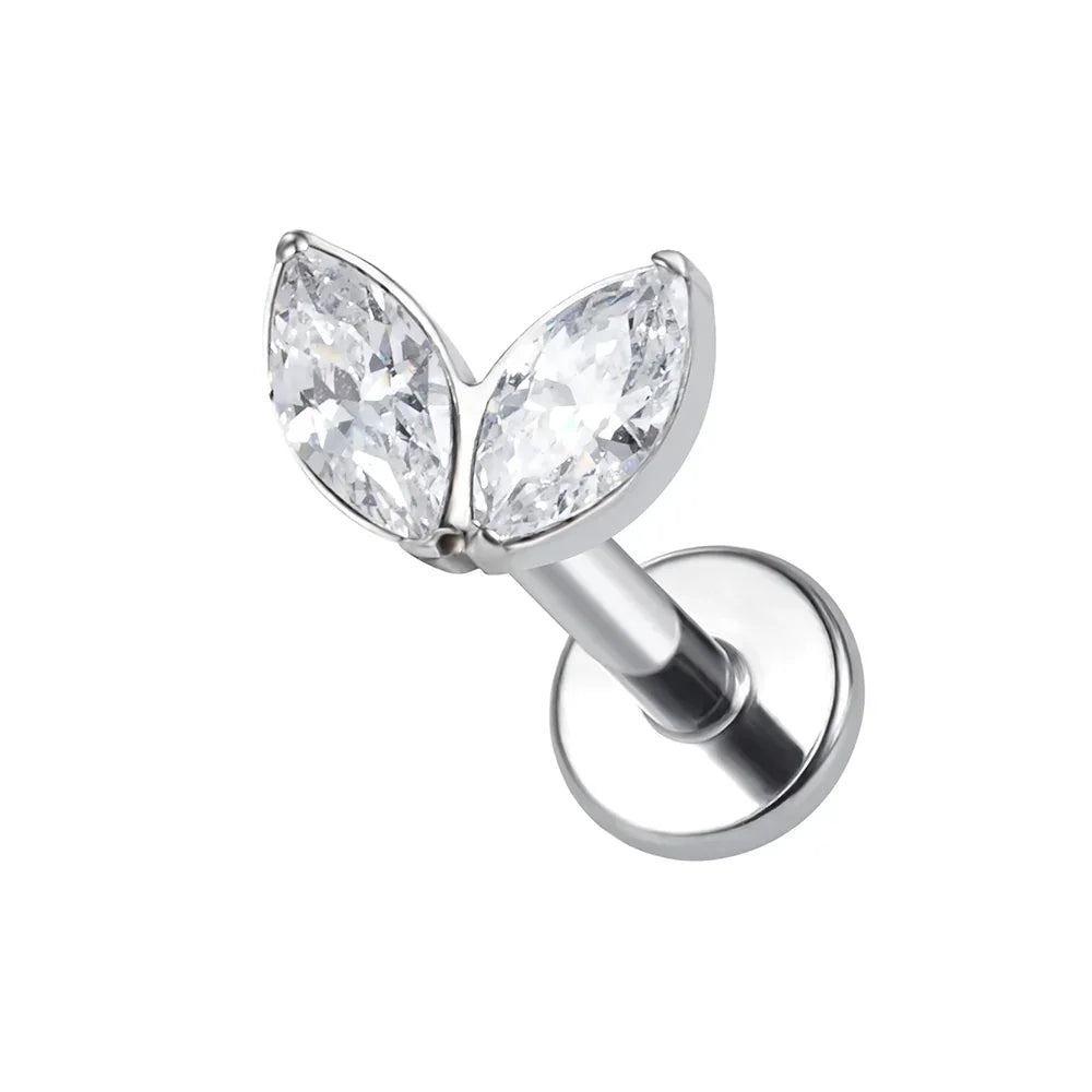 Threaded Labret Piercing