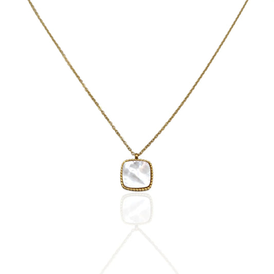Gleem Necklace (Pearl)