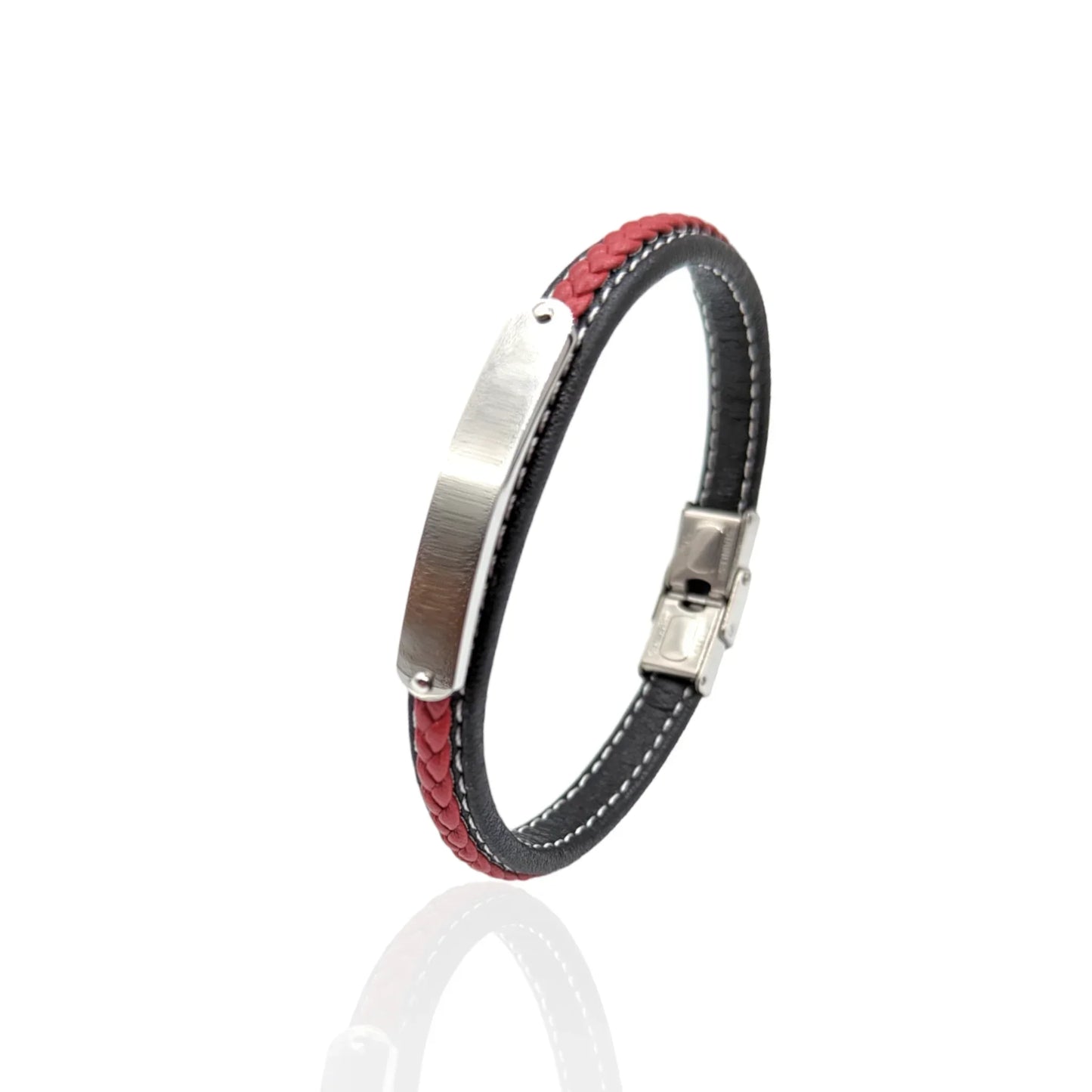 Pulsera cuera personalizada