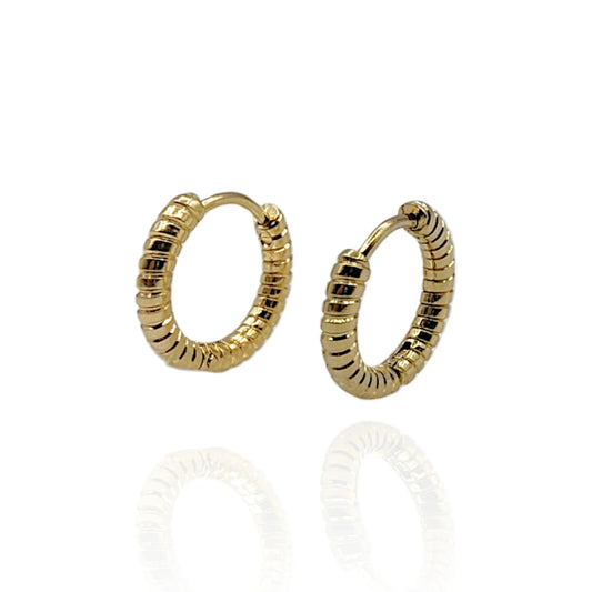 Caravani hoop earrings