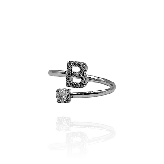 Alphabet Ring (Silver)