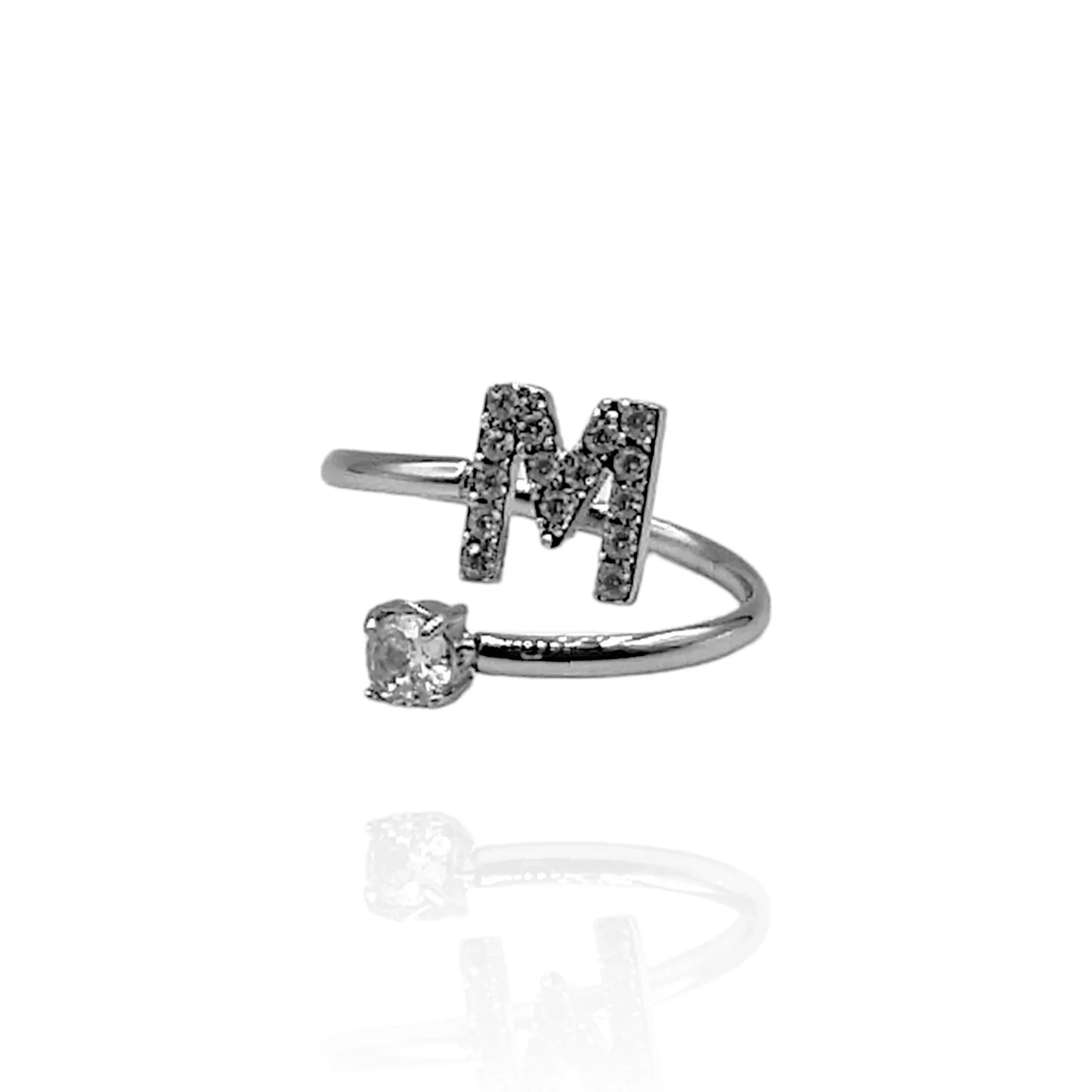 Anillo Alphabet Ring (Plateado)