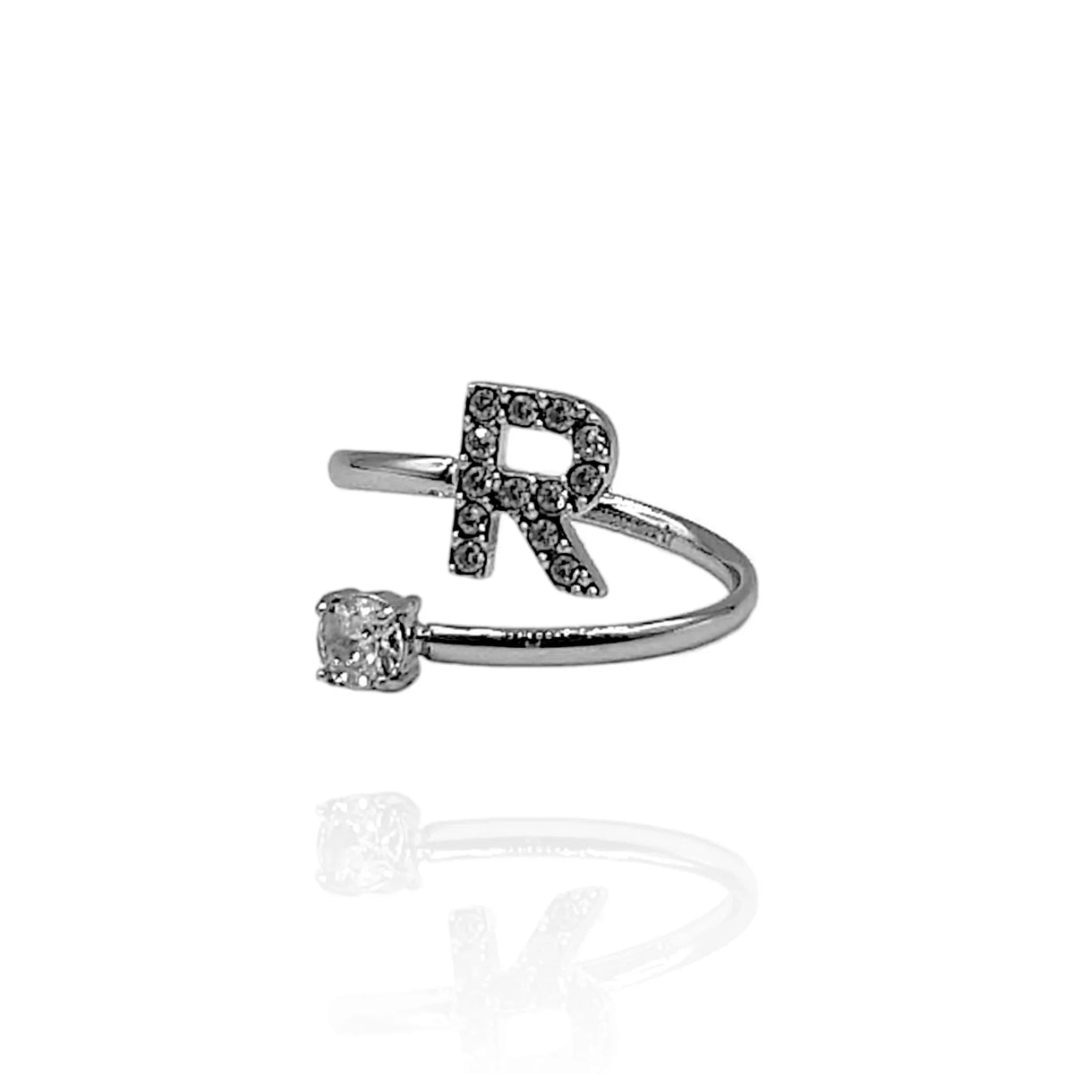Anillo Alphabet Ring (Plateado)