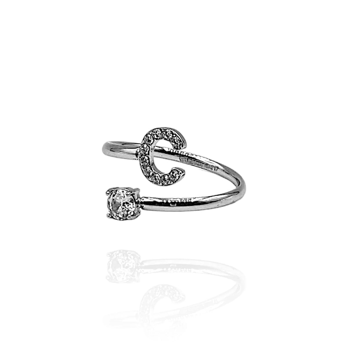 Anillo Alphabet Ring (Plateado)