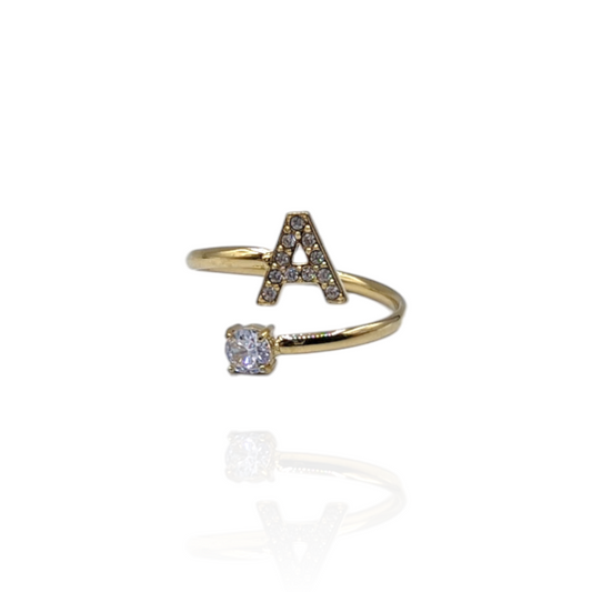 Alphabet Ring (Gold)