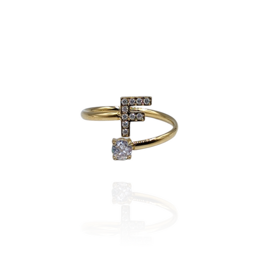 Alphabet Ring (Gold)