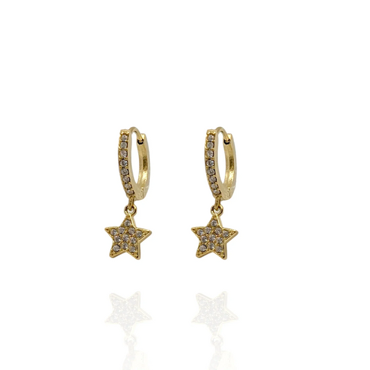Pendiente Aros Little Stare