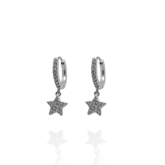 Pendiente Aros Little Stare