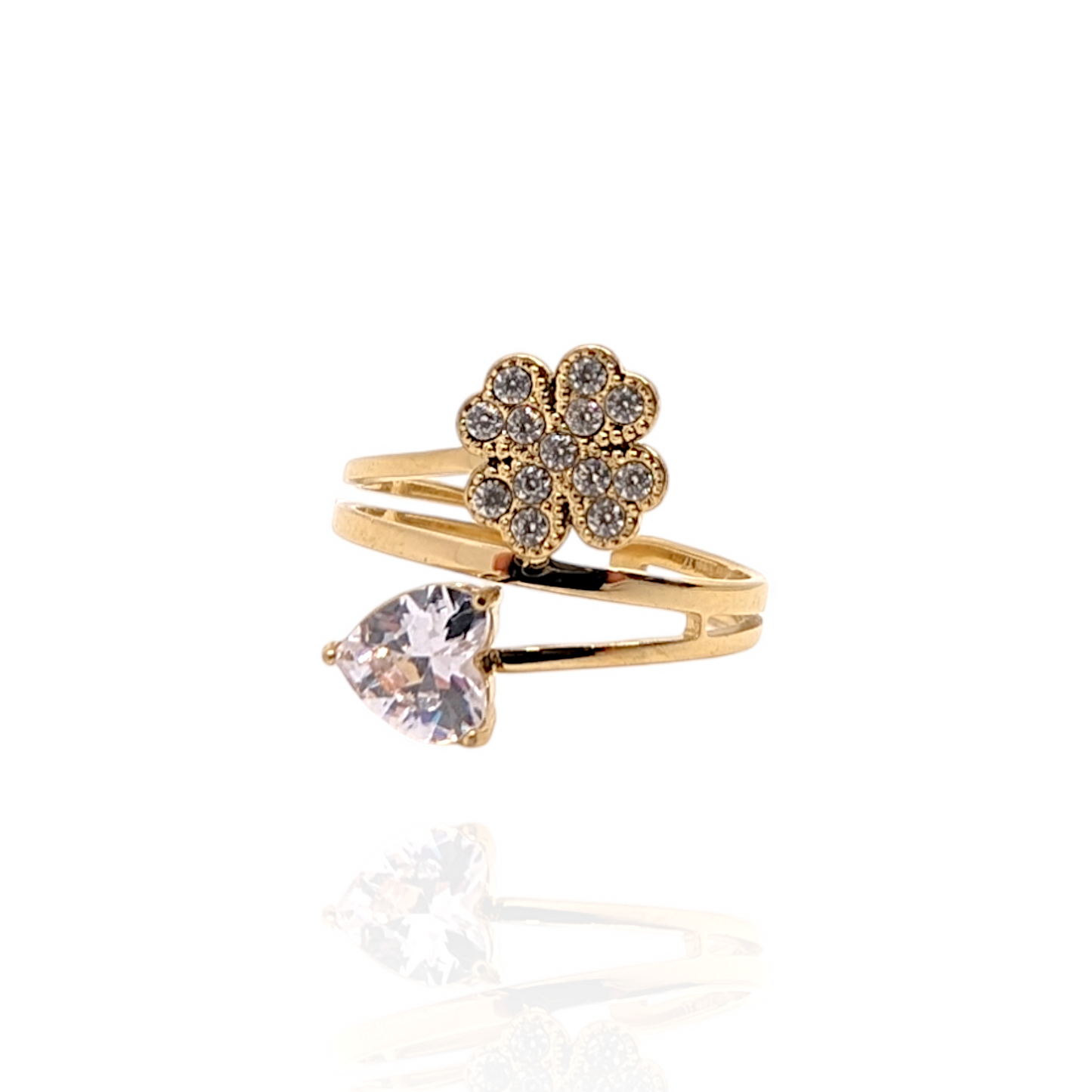 Quatrefoil Ring