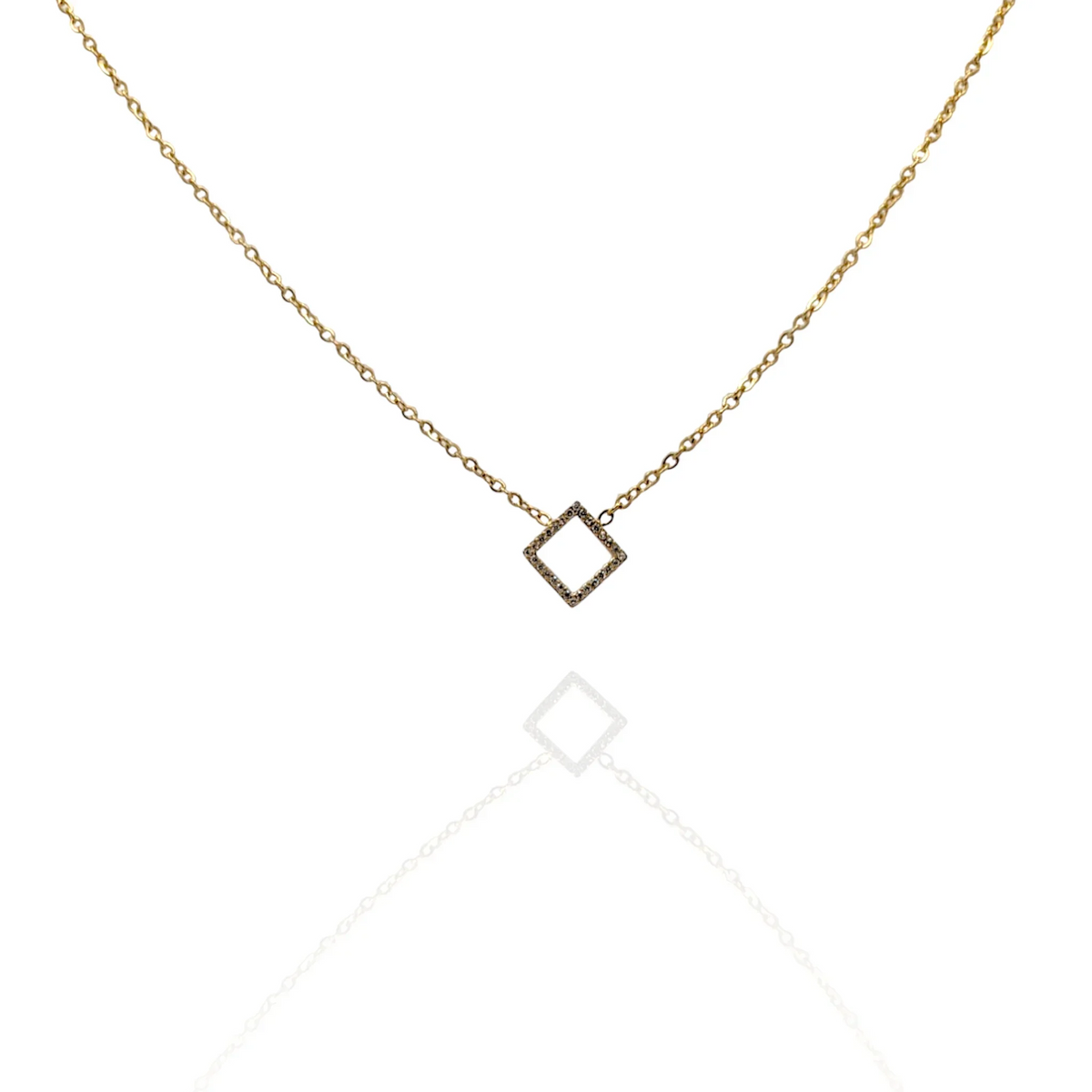 Mini Square Necklace