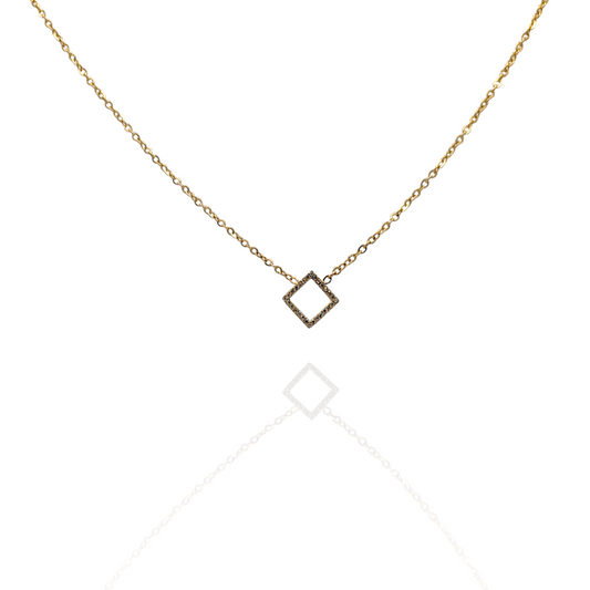Mini Square Necklace