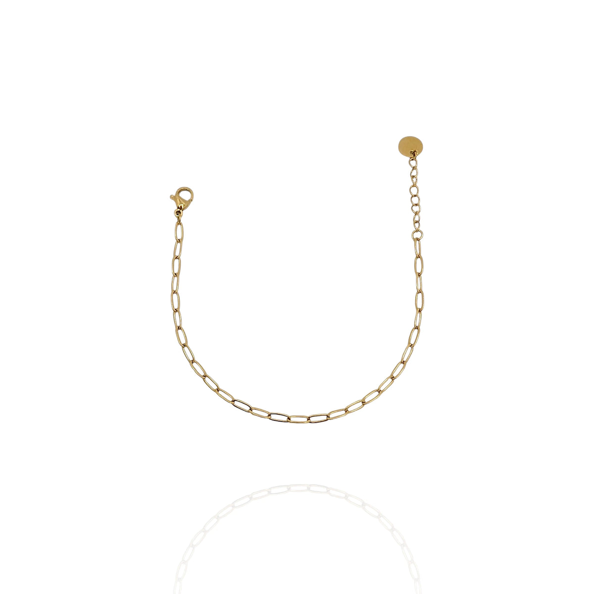 Pulsera cadena fina eslabones Ailana