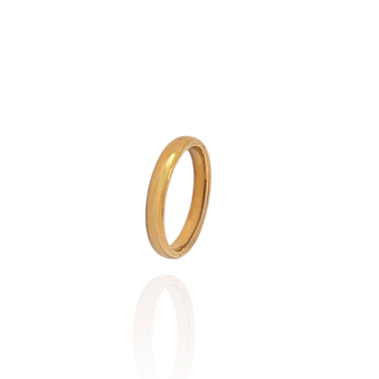 Anillo alianza (Dorado) - AILANA JEWELRY