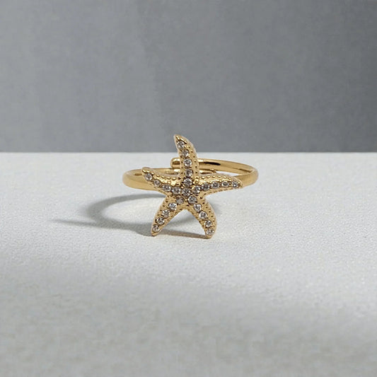 Anillo Estrella del Mar - AILANA JEWELRY