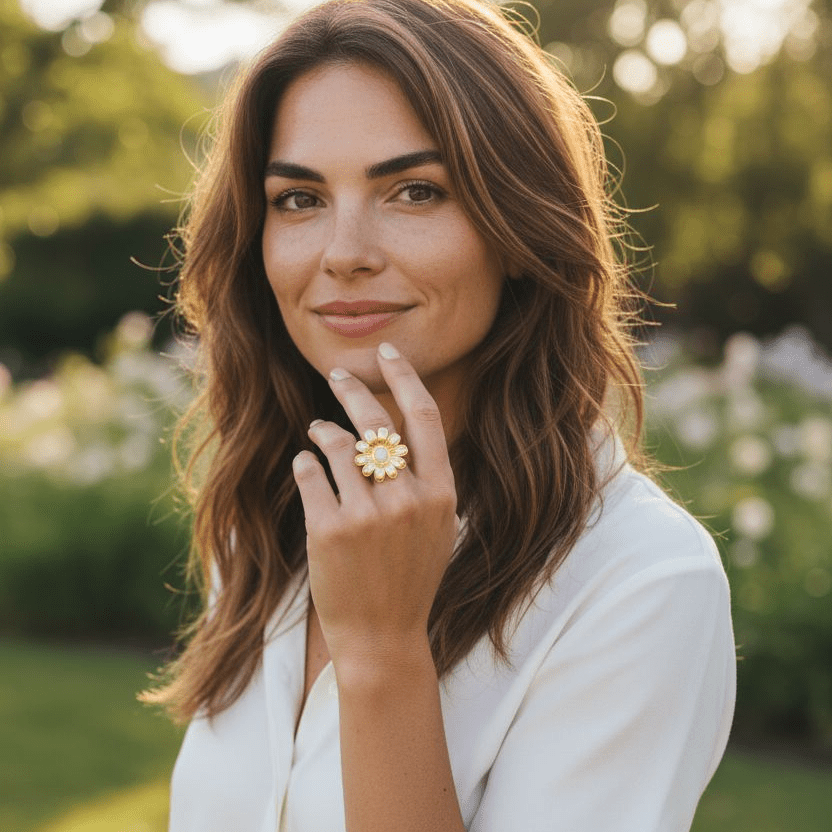 Anillo Margarita - AILANA JEWELRY